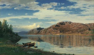 Amaldus Clarin Nielsen Fra Maurangerfjorden